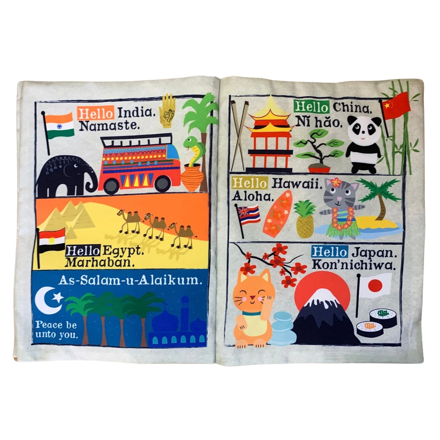 Nursery Times Crinkly Newspaper - Hello Friends