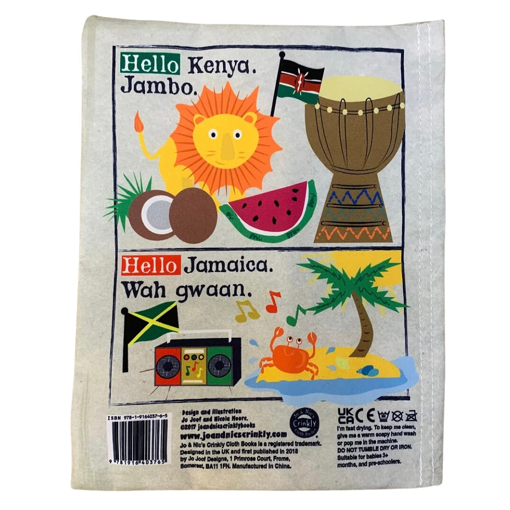 Nursery Times Crinkly Newspaper - Hello Friends