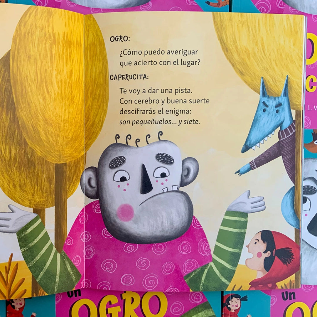 Un ogro en busca de cuento / An Ogre in Search of A Story (Español/Spanish)