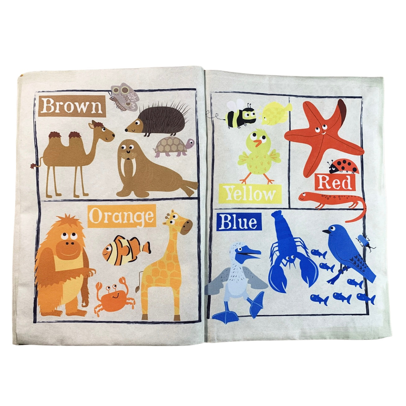 Nursery Times Crinkly Newspaper - Colourful Creatures
