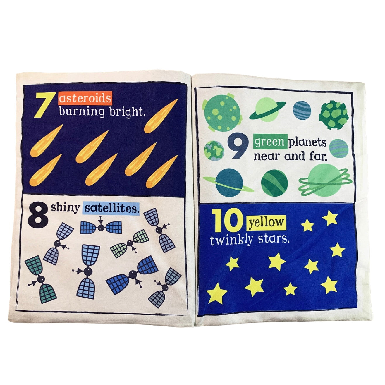 Nursery Times Crinkly Newspaper - Counting in Space