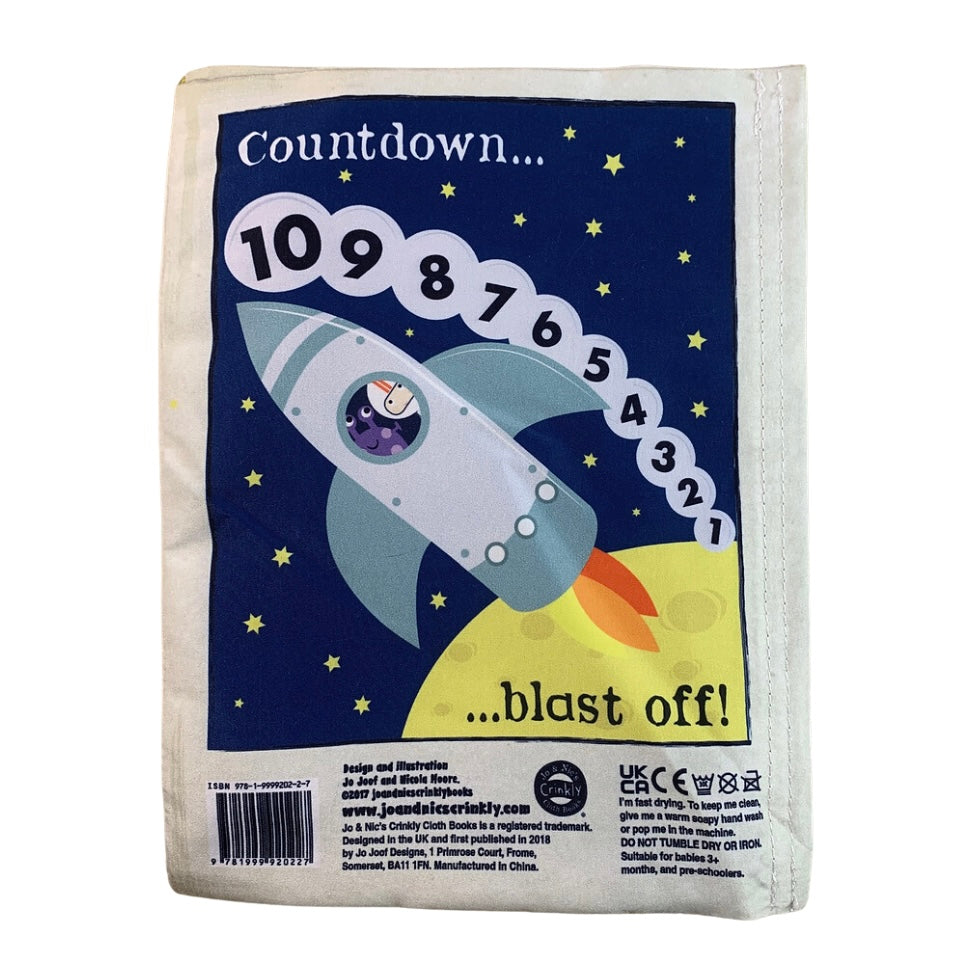 Nursery Times Crinkly Newspaper - Counting in Space