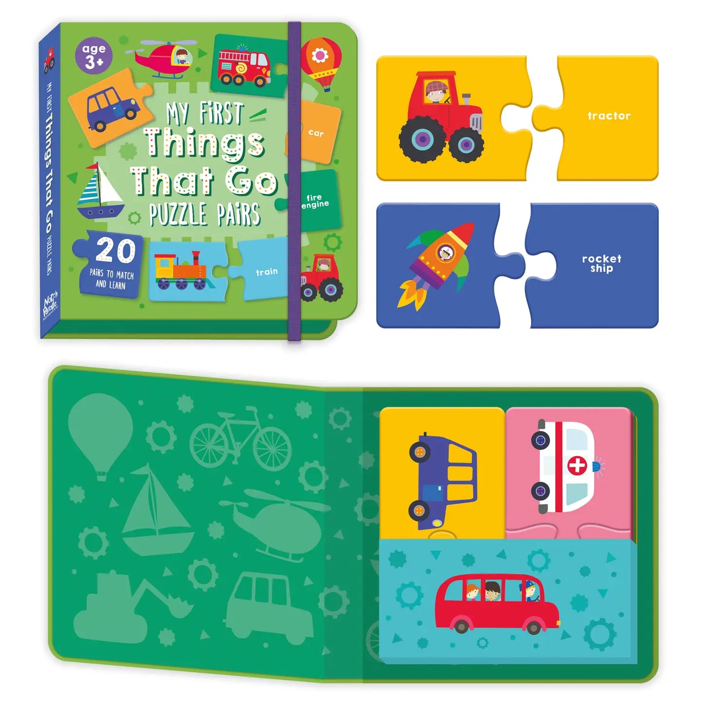 Things That Go - Puzzle Pairs