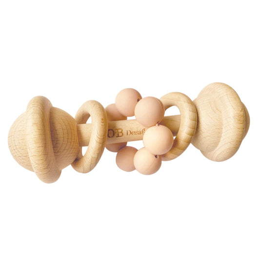 Eco-Friendly Rattle - Peach