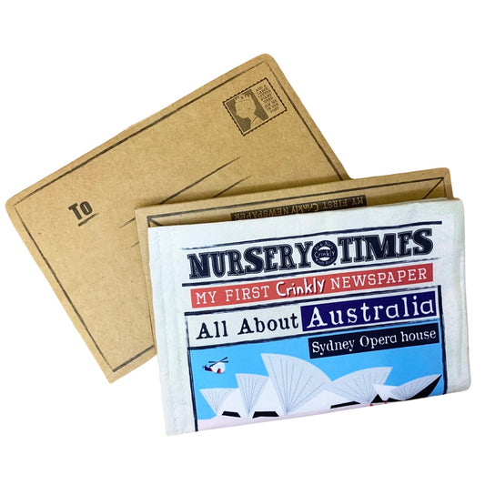 Nursery Times Crinkly Newspaper - Australia