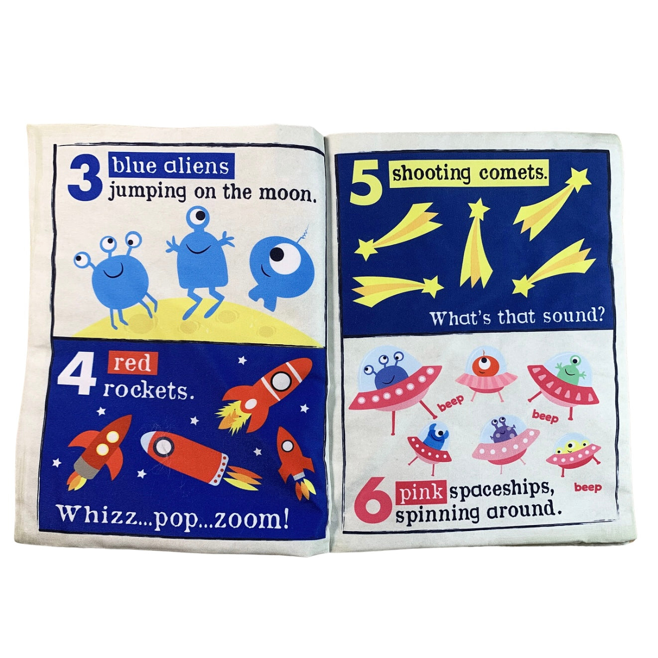 Nursery Times Crinkly Newspaper - Counting in Space