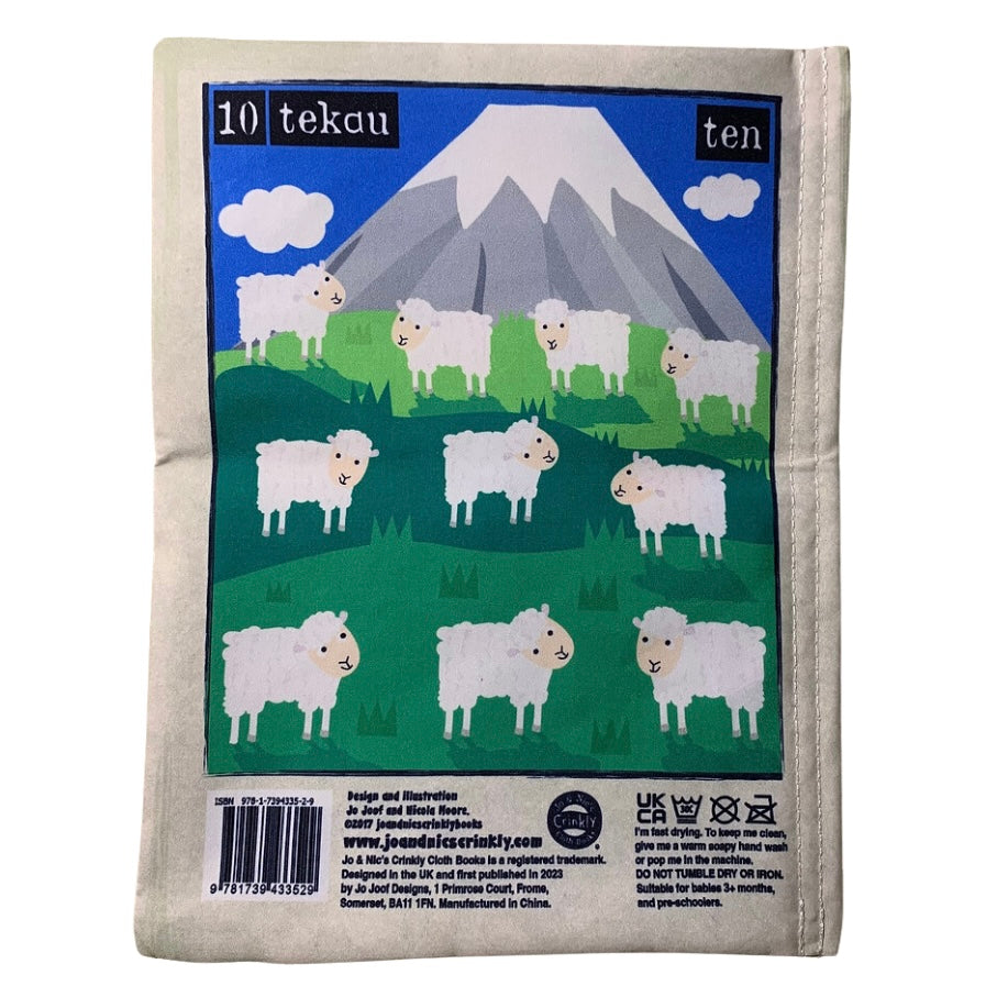 Nursery Times Crinkly Newspaper - Count to 10 in Māori