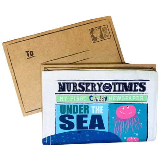 Nursery Times Crinkly Newspaper - Under the Sea