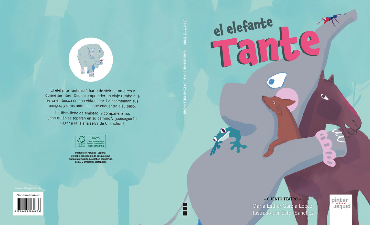 El elefante Tante / The Tante Elephant (Español/Spanish)
